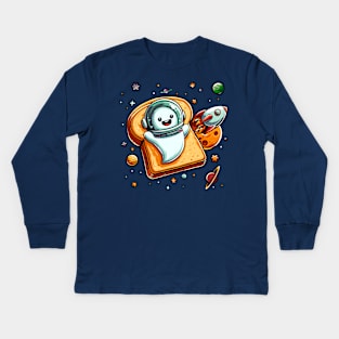 Space Ghost on Toast Kids Long Sleeve T-Shirt